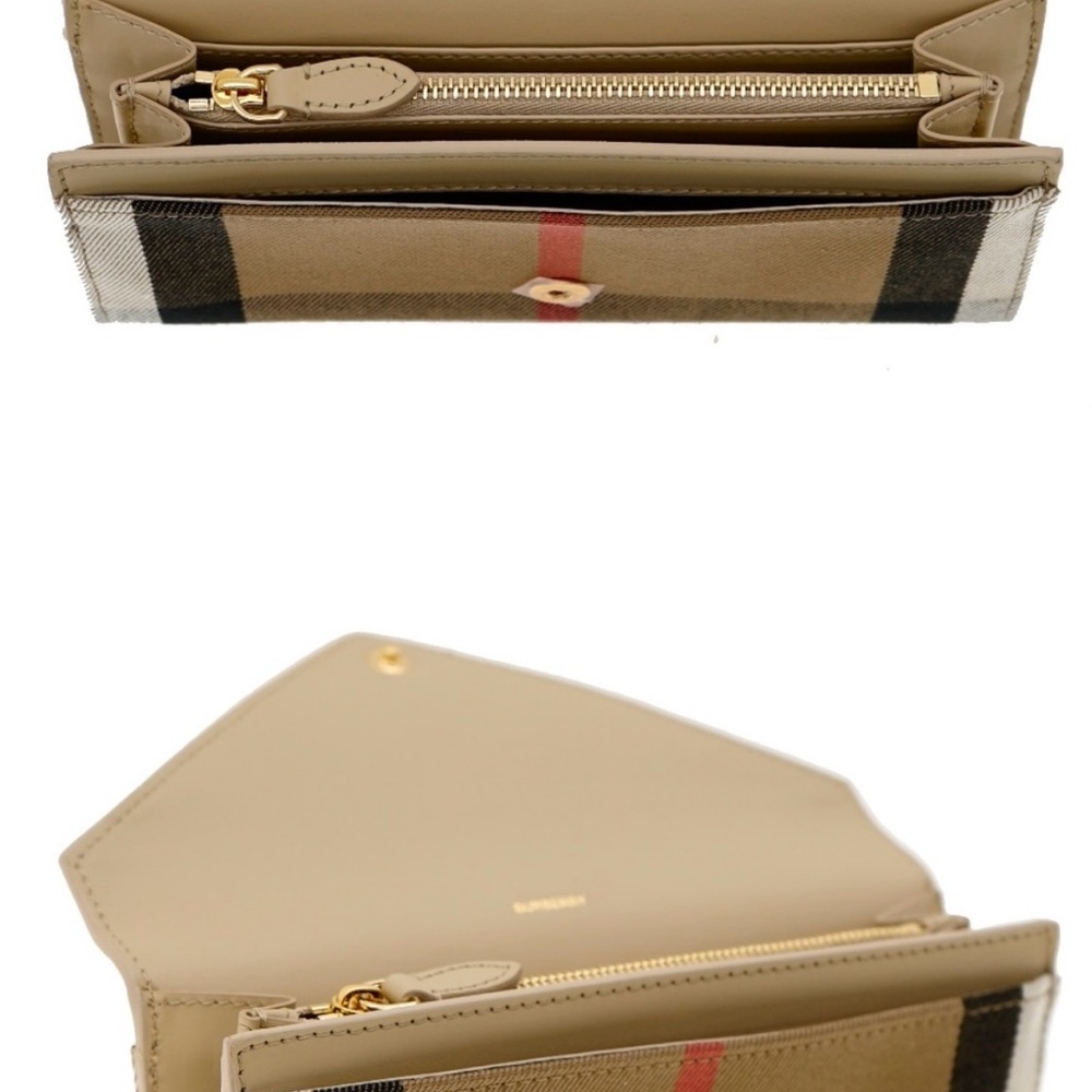 Authentic Lt Tan Envelope Wallet. - image 2
